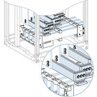 Schneider Electric PrismaSeT-P, deco-DEBRO, verbinding, verticale verzamelrail vanaf 1200A met horizontale verzamelrail 100x10mm, 4-polig 1 stuk(s)