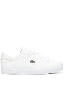 Lacoste baskets Powercourt Burnished - Blanc