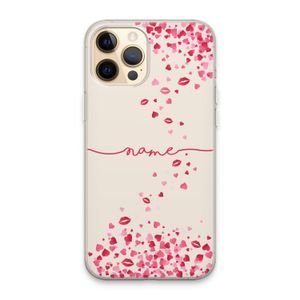 Hartjes en kusjes: iPhone 13 Pro Max Transparant Hoesje