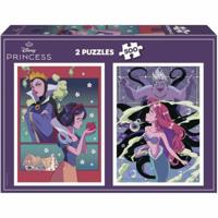 Puzzel Educa Villanos y Princesas Disney 500 Onderdelen (2 Stuks)