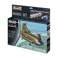 Revell modelbouwpakket - ch-47d chinook 1:144 - 104dlg.