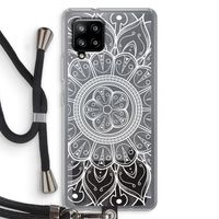 Roses Are Red: Samsung Galaxy A42 5G Transparant Hoesje met koord