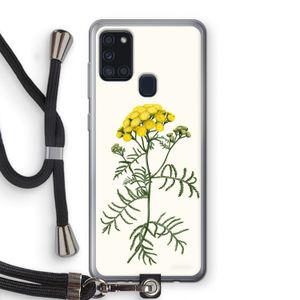 Tansy: Samsung Galaxy A21s Transparant Hoesje met koord