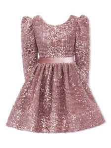 Tulleen robe Merribrook à sequins brodés - Rose