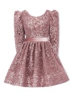 Tulleen robe Merribrook à sequins brodés - Rose