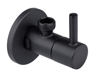 Cornat Hoekstopkraan Noir Rond 1/2 - T3170051