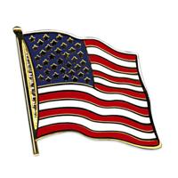Pin Vlag USA - 2 cm - vlaggen speldje - supporter - mini broche