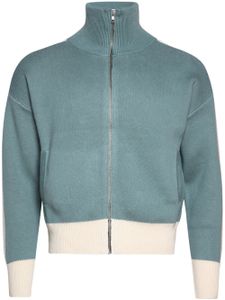 RHUDE veste de sport RB en maille - Bleu