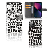 Apple iPhone 13 | Telefoonhoesje | Met pasjeshouder | Slangenprint