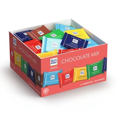 Ritter Sport Mini 'Colourful variety' - 6 smaken - 84 stuks - 1400g