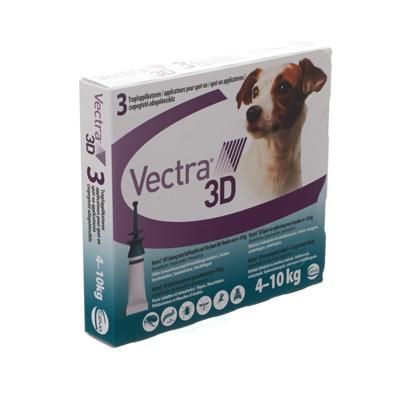 Vectra 3d Opl Spot-on Hond Pipet 3x1,6ml