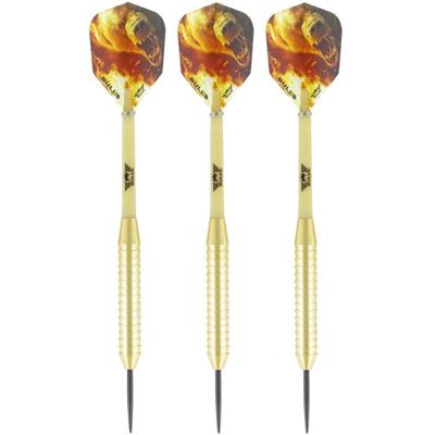 Dartpijlen - 3x - Bear Brass - 23 grams - pijltjes - darten