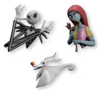 Disney The Nightmare Before Christmas Set of 3 Magnets 5 cm