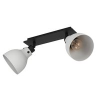 EGLO Matlock Oppervlak-spotverlichting Zwart, Grijs E27 40 W - thumbnail