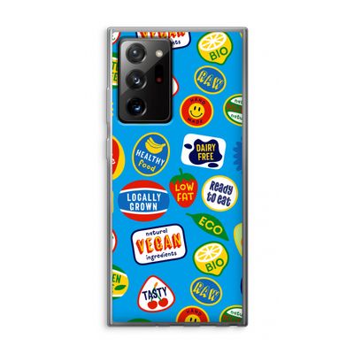 Fruitsticker: Samsung Galaxy Note 20 Ultra / Note 20 Ultra 5G Transparant Hoesje