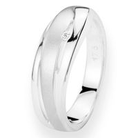 GALA DESIGN J0004 Ring Sensation zilver-zirconia Maat 17