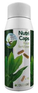 Colombo Flora Nutri Caps 10x: Essentiële Voedingscapsules voor Weelderige Aquariumplanten, 10-Pack