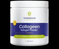 Collageen Solugel poeder met vitamine C & D Tropic 250 Gram