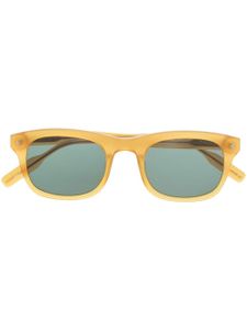 PENINSULA SWIMWEAR lunettes de soleil Portofino à monture ovale - Jaune