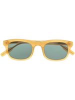 PENINSULA SWIMWEAR lunettes de soleil Portofino à monture ovale - Jaune