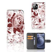 Hoesje Apple iPhone 12 Mini Watercolor Flowers