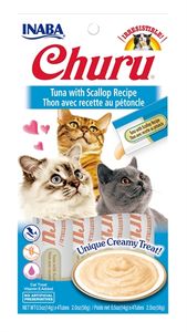CIAO Churu Tuna with Scallop Recipe Kat Snack Tonijn 14 g