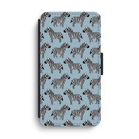 Zebra: iPhone XS Max Flip Hoesje