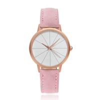 Dameshorloge van LGT JWLS met Zachte Roze Lederen Band en Rose Behuizing
