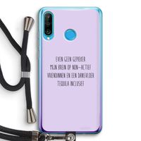 Tequila: Huawei P30 Lite Transparant Hoesje met koord