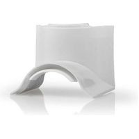 Kabelmanagement | Buis | In de hoek | 1 Stuks | PVC | Wit