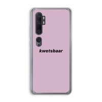 kwetsbaar: Xiaomi Mi Note 10 Transparant Hoesje kwetsbaar: Xiaomi Mi Note 10 Transparant Hoesje