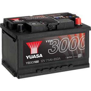 Yuasa SMF YBX3100 Autoaccu 71 Ah Pooltype: T1