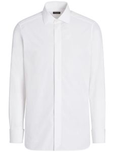 Zegna Trofeo silk shirt - Blanc