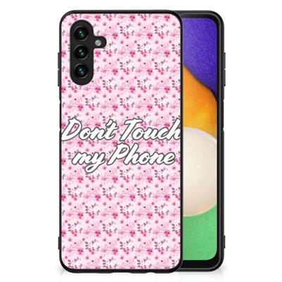 Samsung Galaxy A13 5G | A04s | Telefoon Hoesje | Flowers Pink DTMP