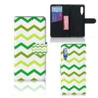 Xiaomi Mi 9 | Telefoon Hoesje | Zigzag Groen