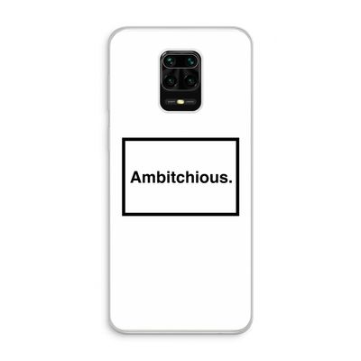 Ambitchious: Xiaomi Redmi Note 10 Lite Transparant Hoesje