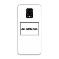 Ambitchious: Xiaomi Redmi Note 10 Lite Transparant Hoesje