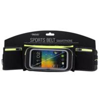 Avento smartphone 21pg sportriem zwart/fluorgeel one size | 10 stuks