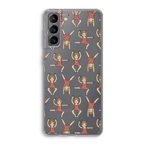 Gymboys: Samsung Galaxy S21 Transparant Hoesje