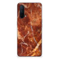 OnePlus Nord CE 5G | TPU | Siliconen hoesje | Marmer Bruin