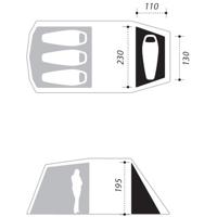 NOMAD® - Single Bedroom Dogon 3 (+1) Tent