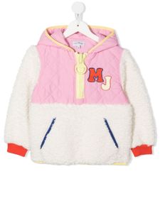 Marc Jacobs Kids hoodie à patch logo - Tons neutres