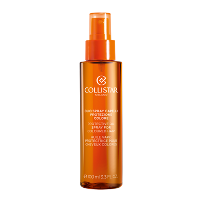Collistar Sun Perfect Tan Protective Oil Spray for Coloured Hair 100ml | Voor Zon