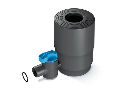 Rain collector with tap RCANS11 Arves - licht grijs