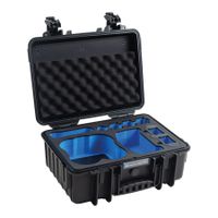 B&W Outdoor Case Type 4000 - Zwart voor DJI Avata Fly Smart Combo/Pro-View Combo en Fly More Set