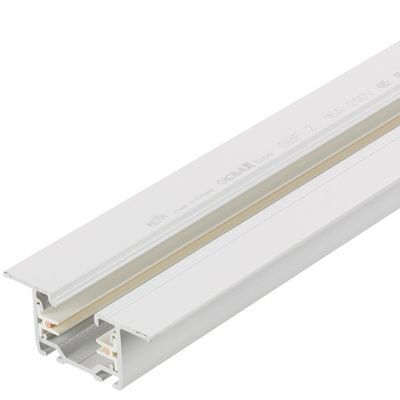 1-fase spanningsrails inbouw GBF - Wit