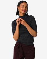 HEMA Dames trui Lily met glitter zwart (zwart)