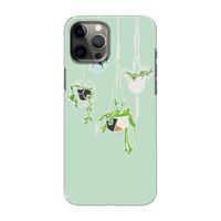 Hang In There: Volledig geprint iPhone 12 Pro Max Hoesje