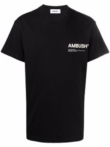 AMBUSH t-shirt à logo imprimé - Noir