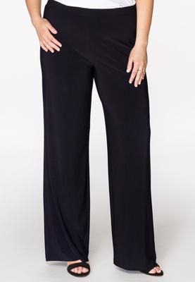 Yoek Wijde broek | Blauw | Maat 54/56